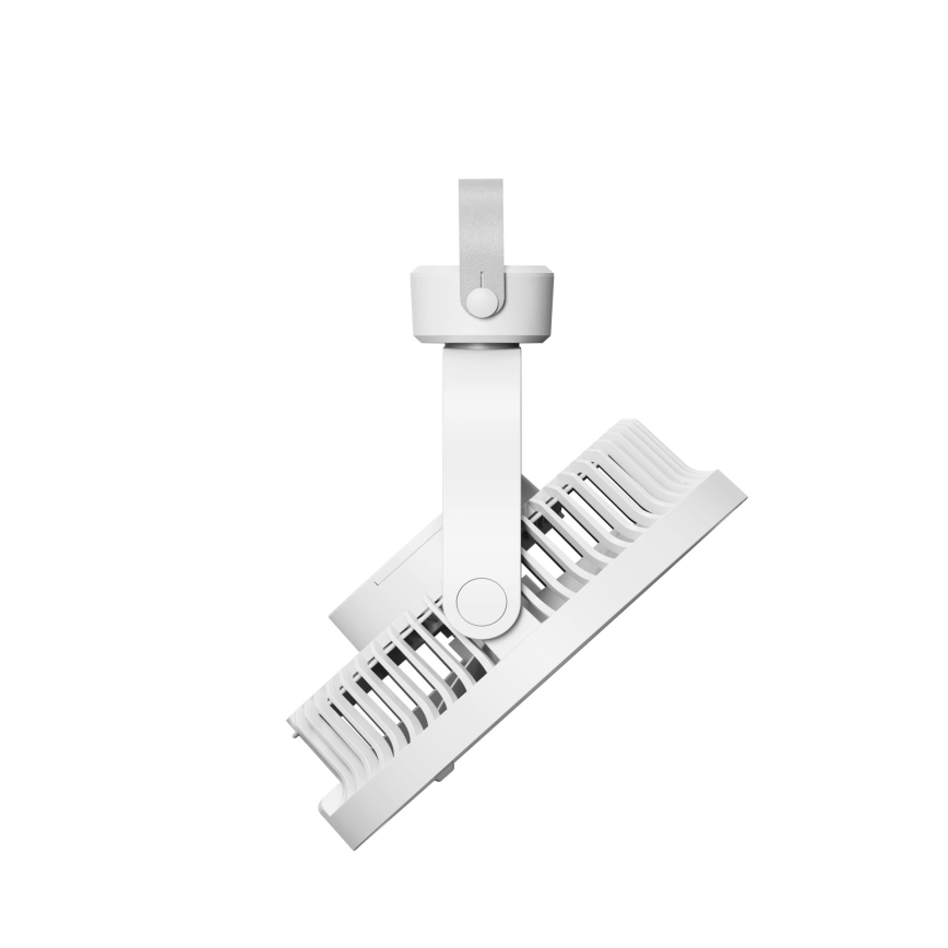 Ventilator de masă reîncărcabil cu iluminare LED 8W/3,7V 2400 mAh alb