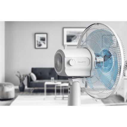 Ventilator de masă Rowenta ESSENTIAL 28W/230V d. 25 cm alb