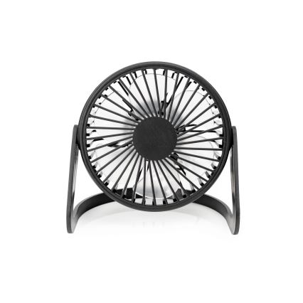 Ventilator de masă USB d. 15 cm negru