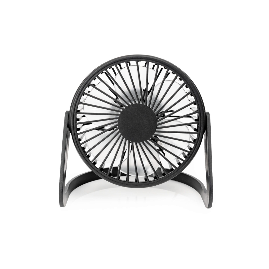 Ventilator de masă USB d. 15 cm negru