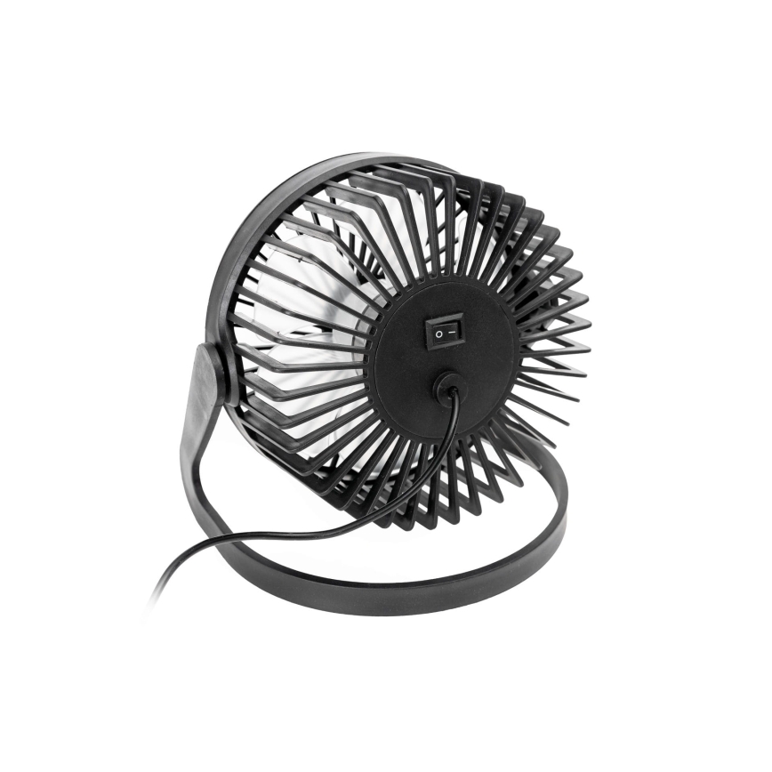 Ventilator de masă USB d. 15 cm negru