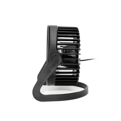 Ventilator de masă USB d. 15 cm negru