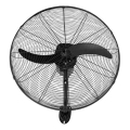 Ventilator de perete 115 W/230 V, diametru 66 cm, negru, cu telecomandă