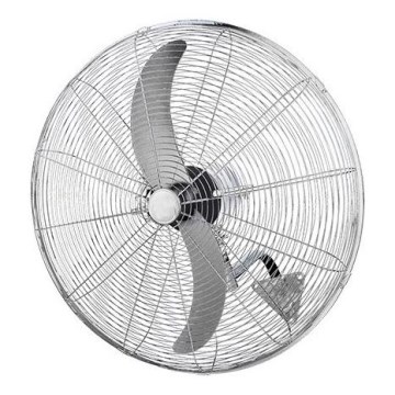 Ventilator de perete 180W/230V, diam. 66 cm, argintiu + telecomandă