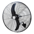 Ventilator de perete 180W/230V, diametru 66 cm, negru, cu telecomandă