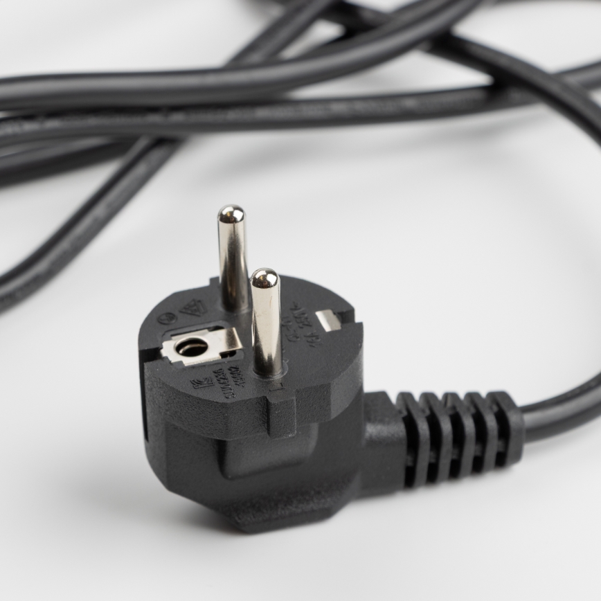 Ventilator de perete ZEVENTI FREEZE negru/maro + telecomandă