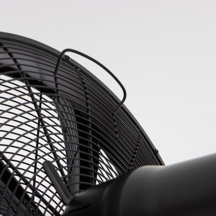 Ventilator de perete ZEVENTI FREEZE negru + telecomandă