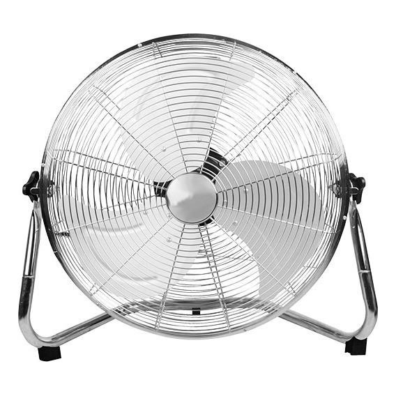 Ventilator de podea 100W/230V, diametru 45 cm, crom lucios