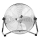Ventilator de podea 100W/230V, diametru 45 cm, crom lucios