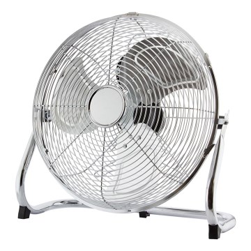 Ventilator de podea 140W/230V Ø 45 cm crom lucios