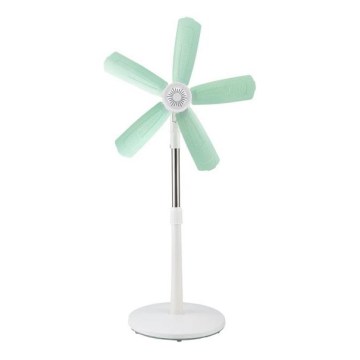 Ventilator de podea 15W/230V 100 cm alb/verde