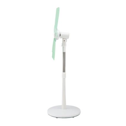 Ventilator de podea 15W/230V 100 cm alb/verde