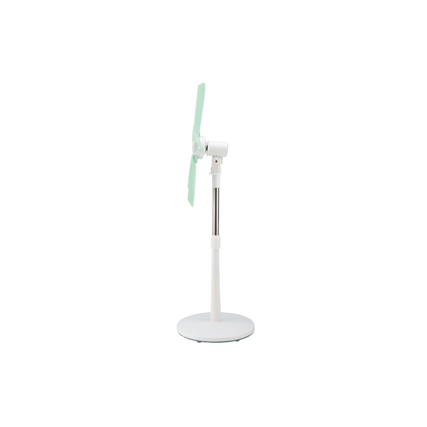 Ventilator de podea 15W/230V 100 cm alb/verde