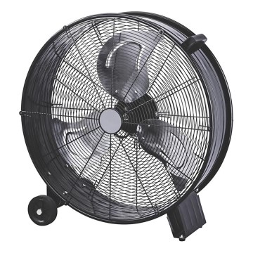 Ventilator de podea 180W/230V, diametru 60 cm, negru