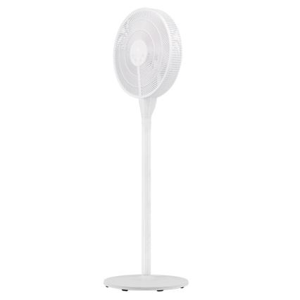 Ventilator de podea 25W/230V 130 cm alb + telecomandă