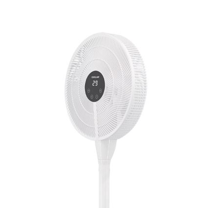 Ventilator de podea 25W/230V 130 cm alb + telecomandă