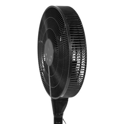 Ventilator de podea 25W/230V 130 cm negru + telecomandă