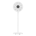Ventilator de podea 25W/230V, Ø 40 cm, alb, cu telecomandă