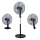 Ventilator de podea 3 în 1 50W/230V negru