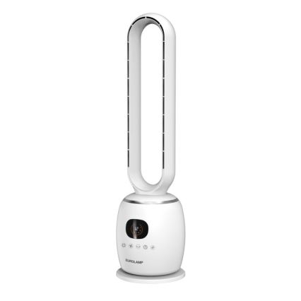 Ventilator de podea 30W/230V 102 cm alb + telecomandă