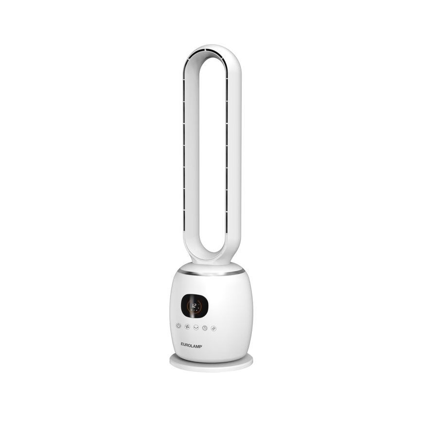Ventilator de podea 30W/230V 102 cm alb + telecomandă