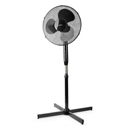 Ventilator de podea 40W/230V negru + telecomandă