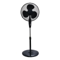 Ventilator de podea 60W/230V 125 cm negru