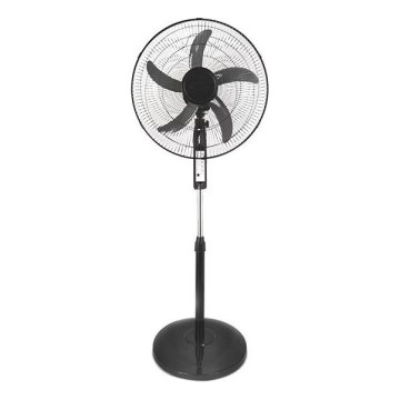 Ventilator de podea 60W/230V 129 cm negru + telecomandă