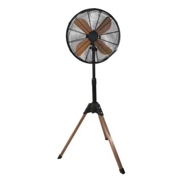 Ventilator de podea 60W/230V 133 cm negru/cupru + telecomandă
