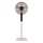 Ventilator de podea 60W/230V 135 cm alb/negru + telecomandă