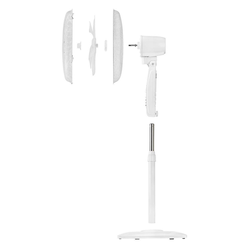 Ventilator de podea 60W/230V Wi-Fi alb