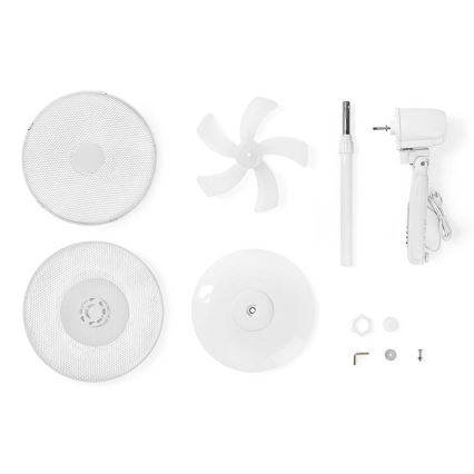 Ventilator de podea 60W/230V Wi-Fi alb