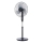 Ventilator de podea 65W/230V 145 cm negru + telecomandă