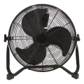 Ventilator de podea, 90 W/230 V, diametru 40 cm, negru