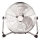 Ventilator de podea 90W/230V, Ø 40 cm, crom lucios