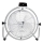 Ventilator de podea 90W/230V Ø 45 cm argintiu + telecomandă