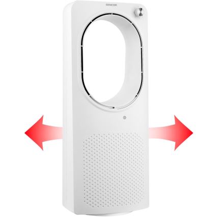 Ventilator de podea fără palete Sencor 50W/230V alb