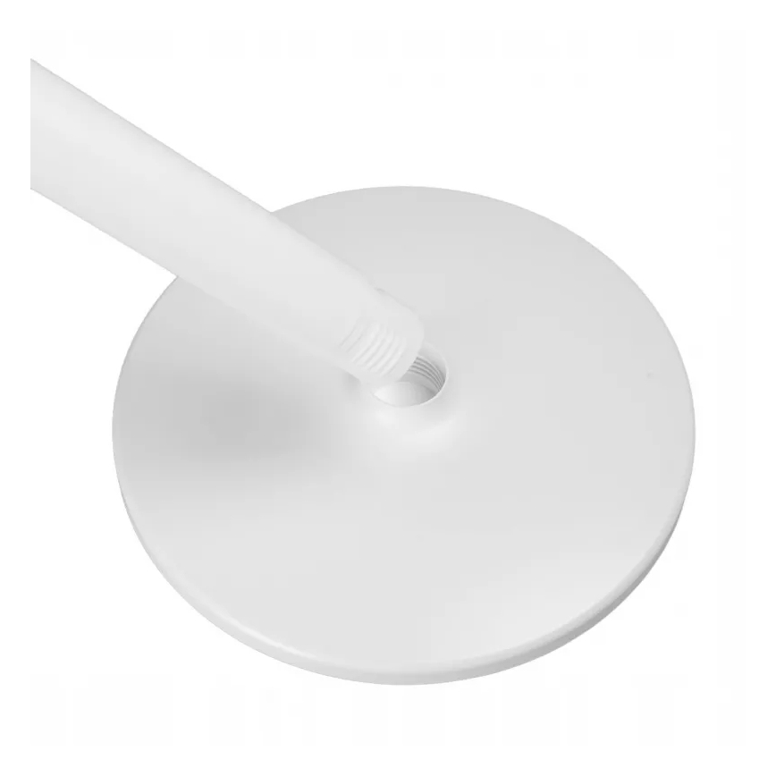 Ventilator de podea reîncărcabil cu iluminare LED, LED/4,8W/5V USB, 7200 mAh, alb + telecomandă