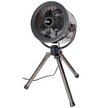 Ventilator de podea TRIPOD 40W/230V negru