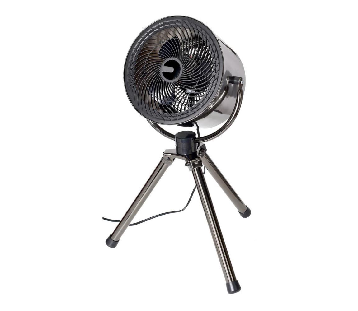 Ventilator de podea TRIPOD 40W/230V negru
