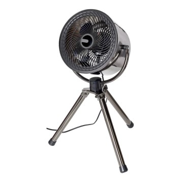 Ventilator de podea TRIPOD 40W/230V Ø 45 cm negru