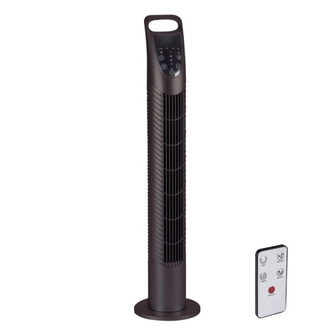 Ventilator de podea VENICO 40W/230V negru + telecomandă