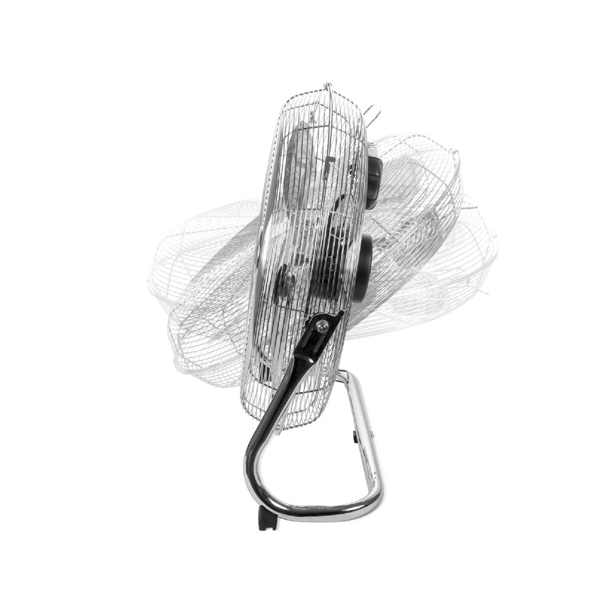 Ventilator de podea VIENTO 200W/230V, crom lucios