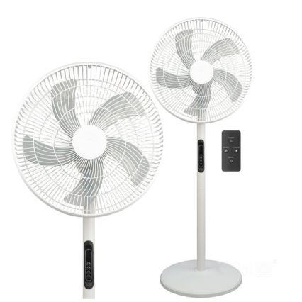 Ventilator de podea VIENTO-R 40W/230V, alb, cu telecomandă