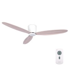 Ventilator de tavan AIRFUSION RADAR alb/bej + telecomandă Lucci Air 212885