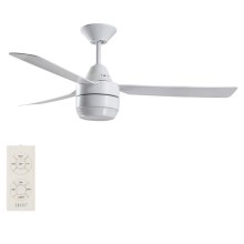 Ventilator de tavan BAYSIDE 213016 CALYPSO 1xGX53/45W/230V alb + telecomandă