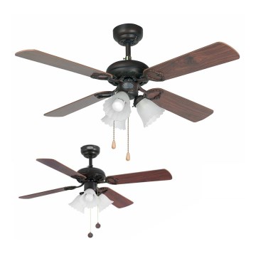 Ventilator de tavan FARO 33102 LISBOA 3xE27/60W/230V