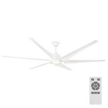 Ventilator de tavan FARO 33512A CIES alb + telecomandă
