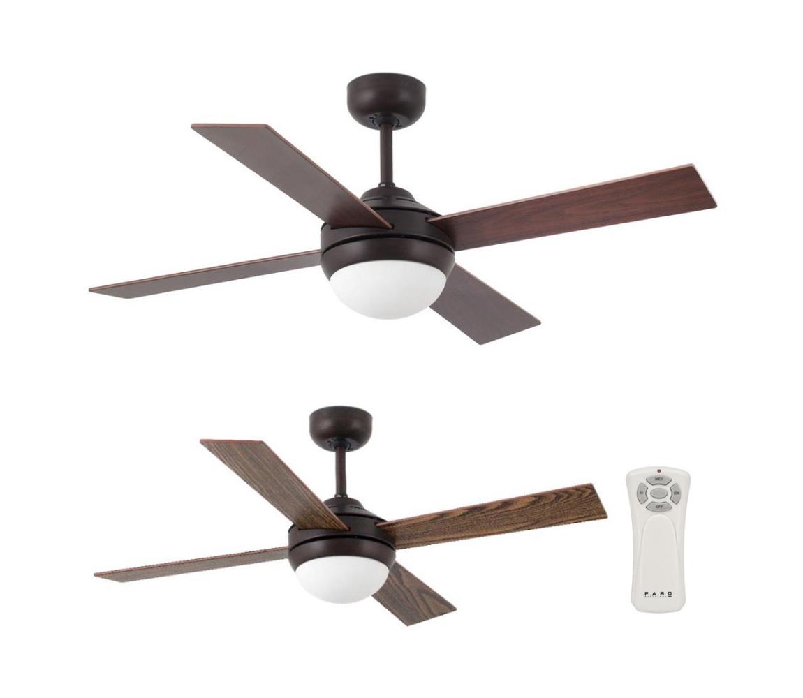 FARO 33697 - lator de tavan MINI ICARIA 2xE14/8W/230V maro