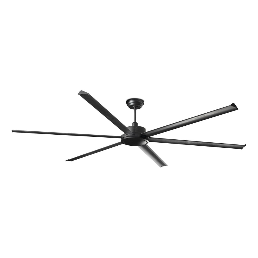 Ventilator de tavan FARO 34207 ROTTERDAM XXL negru d. 250 cm + telecomandă